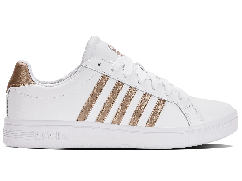 97011-194-M | COURT TIEBREAK | WHITE/ROSE GOLD