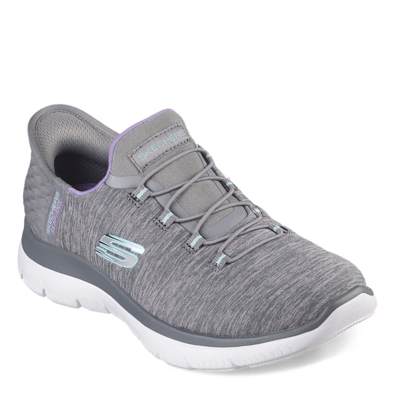 Women's Skechers, Slip-ins Summits Dazzling Haze Sneaker - Wide Width