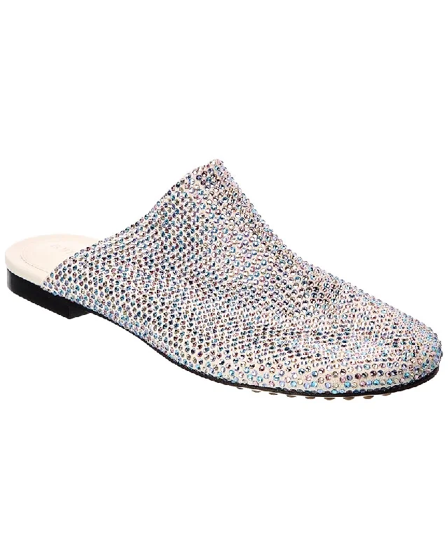 Bottega Veneta Sparkle Dot Sock Suede Slipper