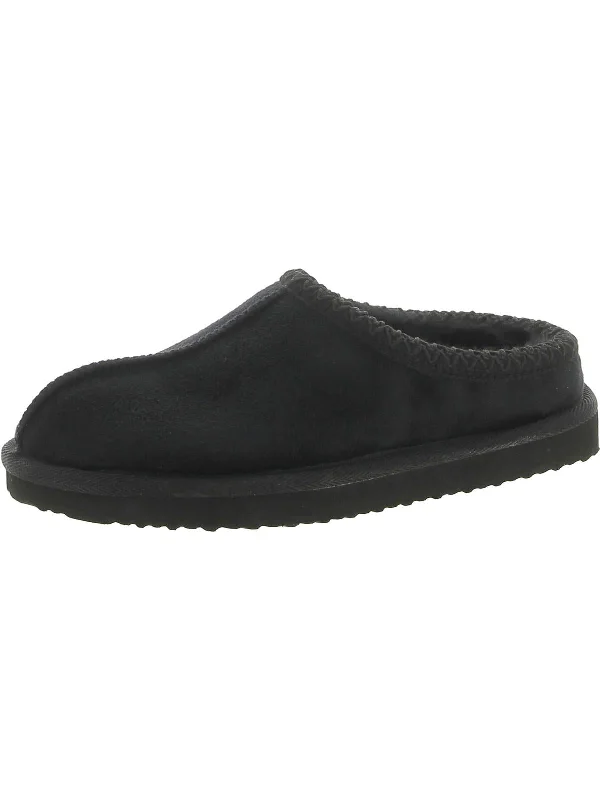 BRUIN Womens Faux Fur Slip On Mules