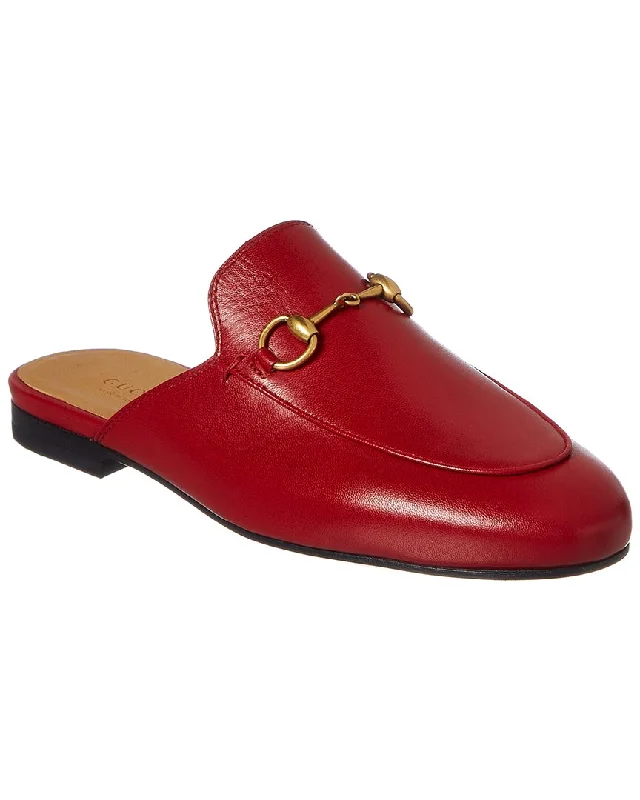 Gucci Princetown Leather Slipper