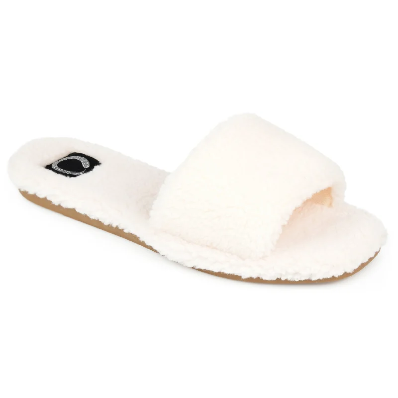 Journee Collection Women's Faux Fur Sunlight Slipper