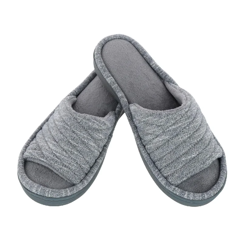 Women's Space Dye Open Toe Andrea Slide Slipper