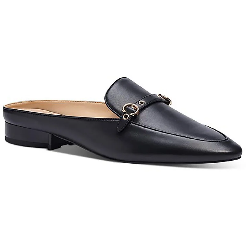 Coach Womens Irene Leather Slip on Mules