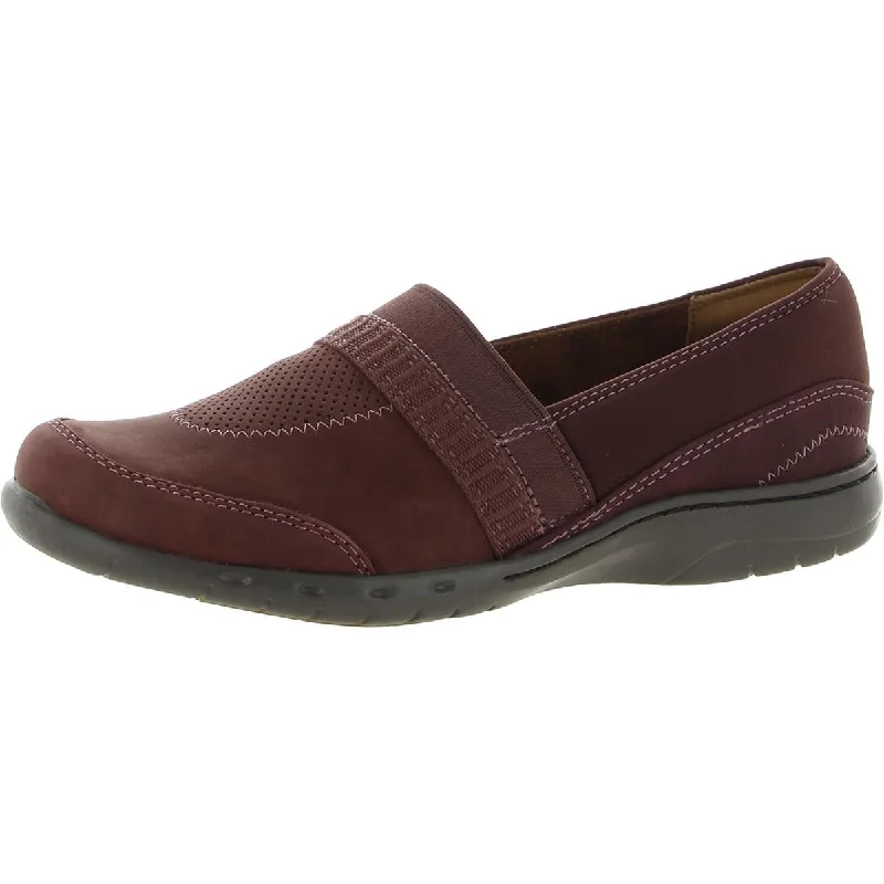 Cobb Hill Womens Penfield Aline Leather Casual Slip-On Sneakers