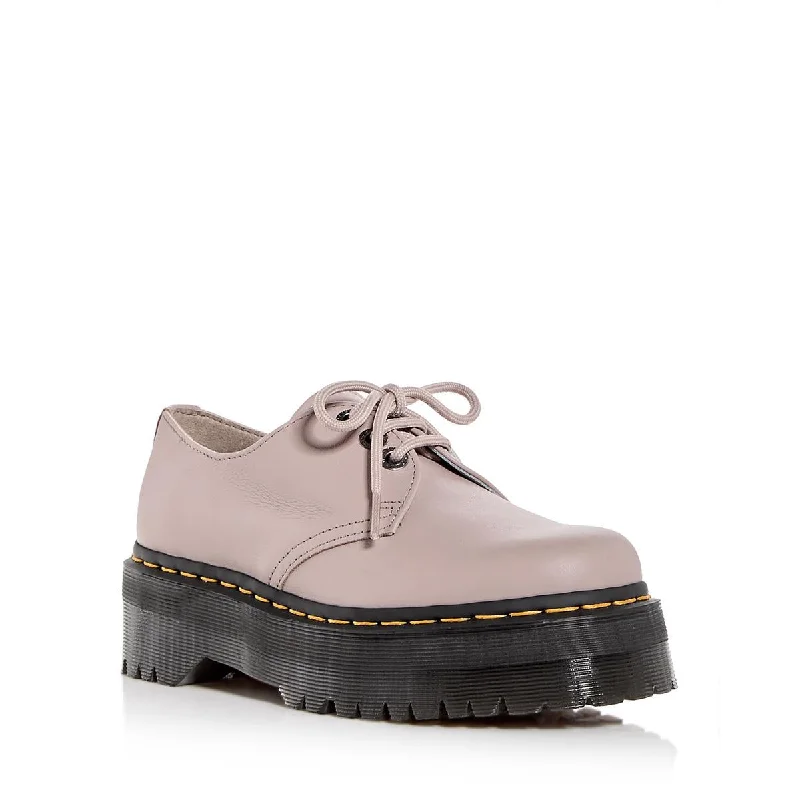 Dr. Martens Womens 1461 Quad 2 Lace Up Casual Loafers