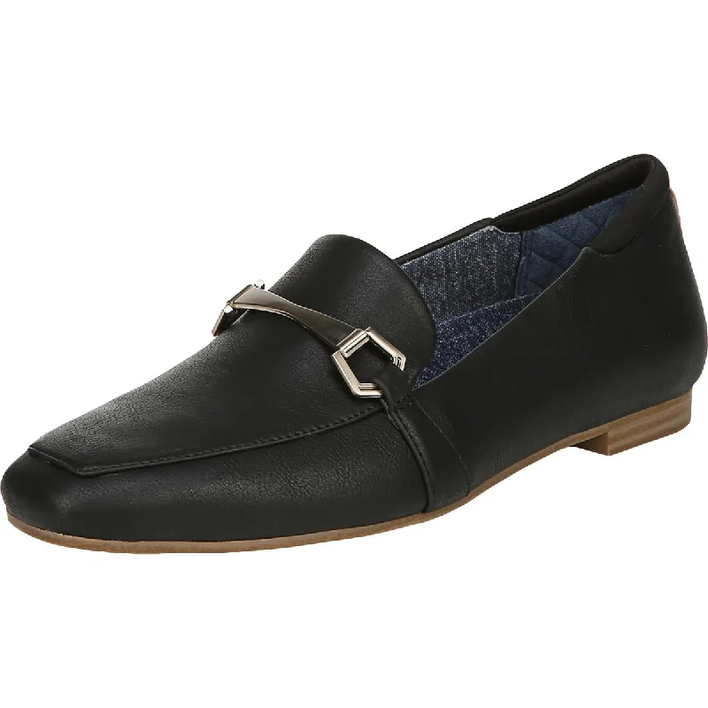 Dr. Scholl's Shoes Womens Maverick Faux Leather Slip On Loafers