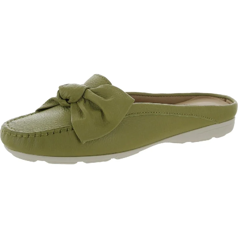 Driver Club USA Womens California Leather Slip-On Mules