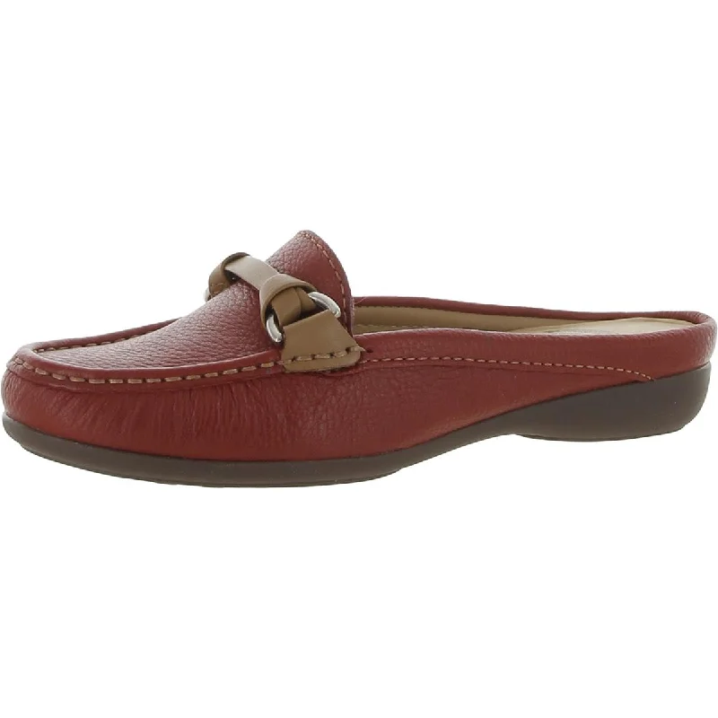 Driver Club USA Womens Oakland Leather Slip-On Mules